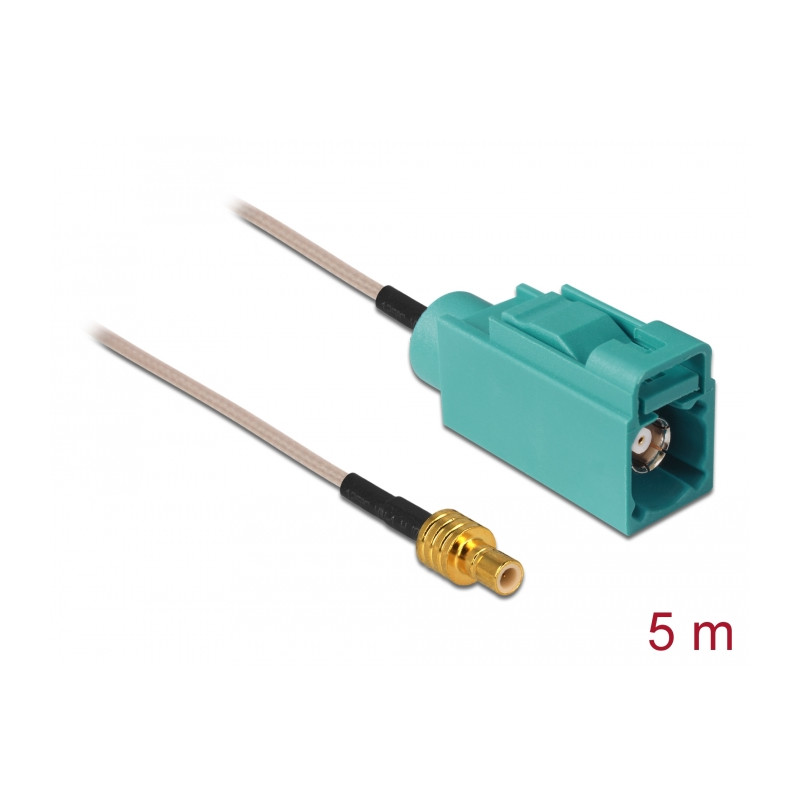 Delock Antennenkabel SMB Buchse zu FAKRA Z Buchse RG-316 5 m