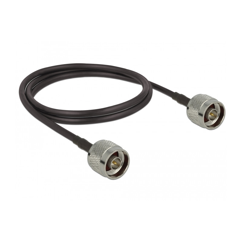 Delock Antennenkabel N Stecker - N Stecker LMR195 1 m