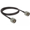 Delock Antennenkabel N Stecker - N Stecker LMR195 1 m