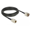 Delock Antennenkabel N Stecker - N Buchse LMR195 3 m