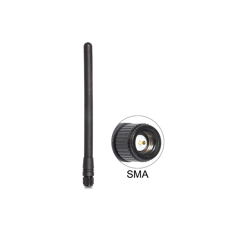 Delock ZigBee 868 MHz Antenne SMA 2 dBi omnidirektional starr
