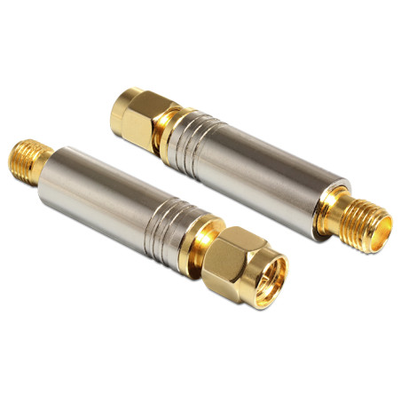 Delock SMA Stecker SMA Buchse Gleichspannungskurzschluss 4,7 kOhm