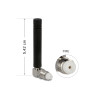 Delock GSM Quadband Antenne FME 2 dBi 90° omnidirektional starr schwarz