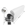 Delock LTE Band 20/1/3/7 Antenne N Buchse 8 ~ 9 dBi 5 m RG-58 direktional weiß outdoor