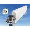 Delock LTE Band 20/1/3/7 Antenne N Buchse 8 ~ 9 dBi 5 m RG-58 direktional weiß outdoor