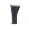 Delock Geflechtschlauch mit Klettverschluss 10 m x 32 mm schwarz