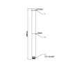 Delock WLAN 802.11 ac/a/h/b/g/n Antenne N Buchse 6 - 8 dBi 28 cm omnidirektional starr outdoor weiß