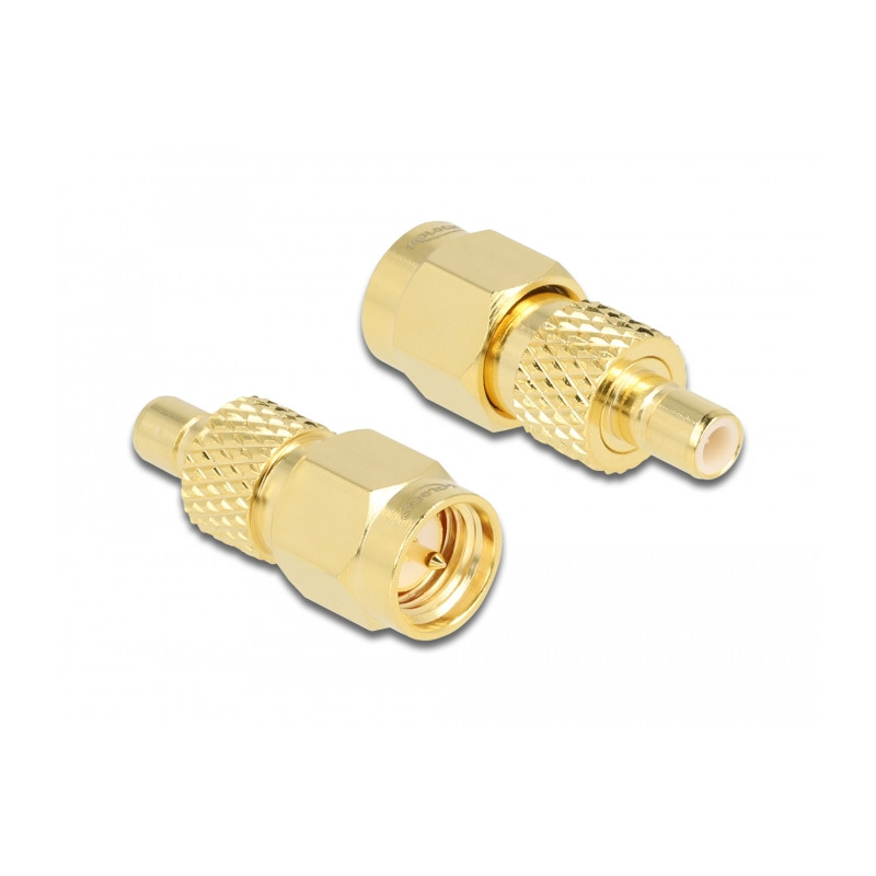 Delock Adapter SMA Stecker - SMB Buchse