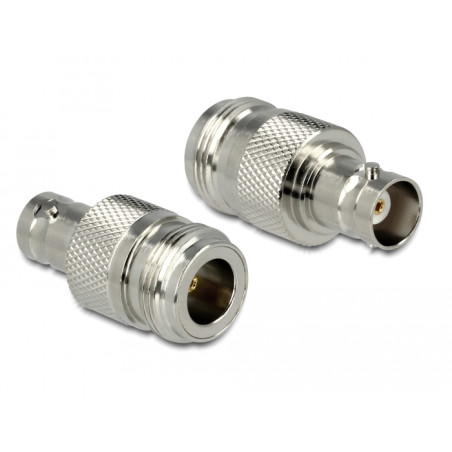 Delock Adapter N Buchse - BNC Buchse 50 Ohm