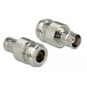 Delock Adapter N Buchse - BNC Buchse 50 Ohm