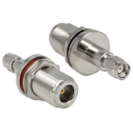 Delock Adapter N Buchse - RP-SMA Stecker zum Einbau 50,00