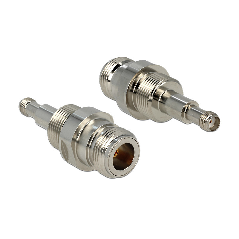 Delock Adapter N Buchse - SMA Buchse zum Einbau