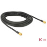 Delock Antennenkabel SMA Stecker zu SMA Stecker LMR195 low loss 10 m