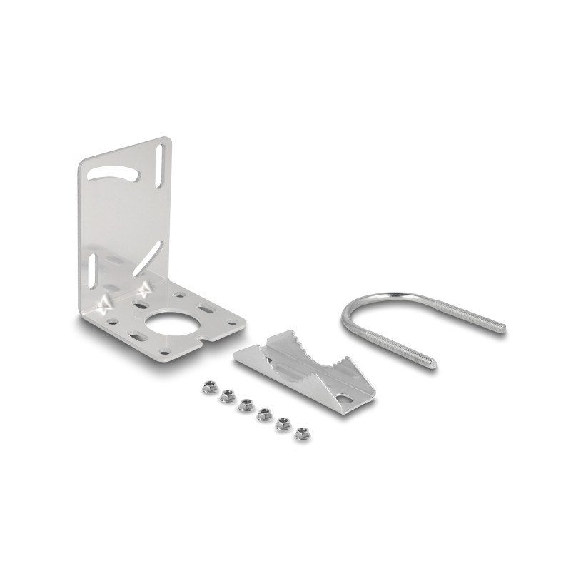Delock LTE MIMO Antenne 2 x N Buchse 8 dBi direktional mit Anschlusskabel RG-402 37 cm outdoor beige