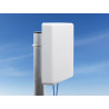 Delock LTE MIMO Antenne 2 x N Buchse 8 dBi direktional mit Anschlusskabel RG-402 37 cm outdoor beige