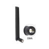 Delock LTE Antenne (50 Stck.) SMA -0,8 - 3,0 dBi omnidirektional mit Kippgelenk schwarz bulk