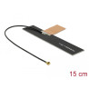 Delock LTE Antenne I-PEX Inc., MHF® I Stecker 0,5 - 2,0 dBi 1.13 15 cm PCB intern Klebemontage
