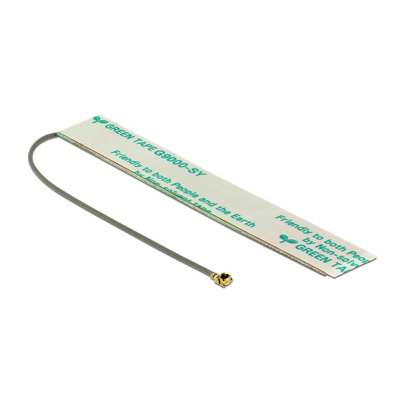 Delock LTE Antenne I-PEX Inc., MHF® I Stecker 2 - 3 dBi 1.13 10 cm PCB intern Klebemontage