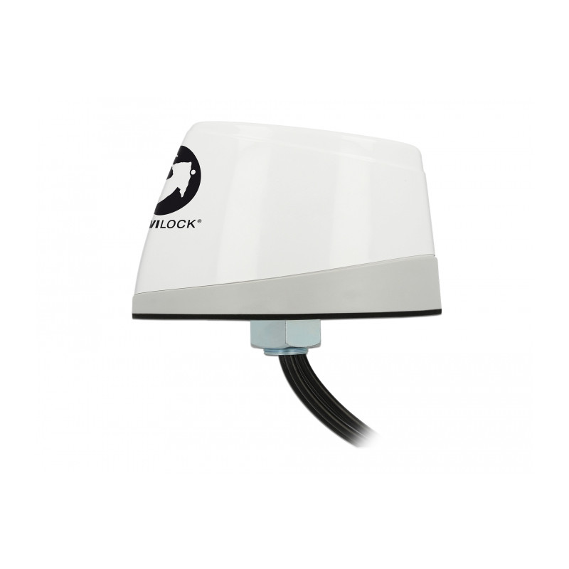 Navilock NL-400 Multiband GNSS 5G LTE-MIMO WLAN-MIMO IEEE 802.11 ac/a/h/b/g/n Antenne 5 x RP-SMA omnidirektional Dachmontage out