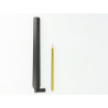 Delock WLAN 802.11 ac/a/h/b/g/n Antenne RP-SMA Stecker 5,5 - 9 dBi omnidirektional mit Kippgelenk schwarz