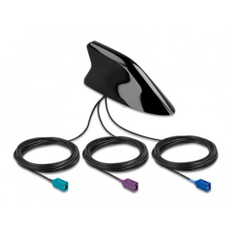 Delock Shark Fin Antenne mit LTE + WLAN + GNSS Multiband