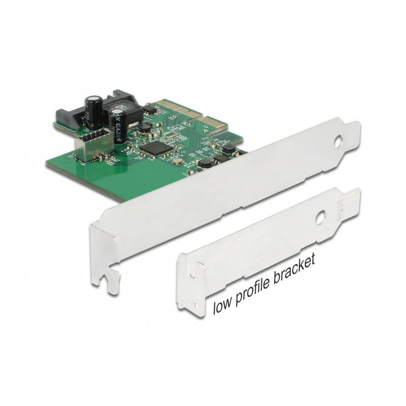 Delock PCI Express x4 Karte zu 1 x intern USB 10 Gbps Typ-E Key A 20 Pin Buchse