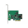 Delock PCI Express x4 Karte zu 1 x intern USB 10 Gbps Typ-E Key A 20 Pin Buchse