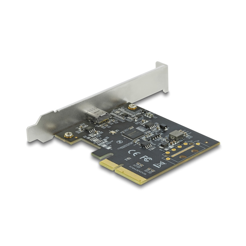 Delock PCI Express x4 Karte zu 1 x extern SuperSpeed USB 20 Gbps (USB 3.2 Gen 2x2) USB Type-C™ Buchse