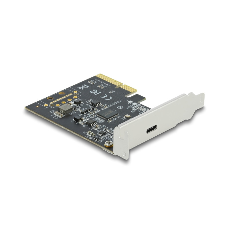 Delock PCI Express x4 Karte zu 1 x extern SuperSpeed USB 20 Gbps (USB 3.2 Gen 2x2) USB Type-C™ Buchse