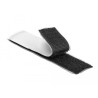 Delock Klettband selbstklebend mit Haft- und Flauschband L 5 m x B 25 mm schwarz