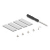 Delock PCI Express x16 Karte zu 4 x intern NVMe M.2 Key M