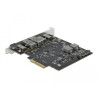 Delock PCI Express x4 Karte zu 3 x USB Type-C™ + 2 x USB Typ-A - SuperSpeed USB 10 Gbps