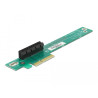 Delock Riser Karte PCI Express x4 - x4 90° links gewinkelt
