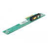 Delock Riser Karte PCI Express x4 - x4 90° links gewinkelt
