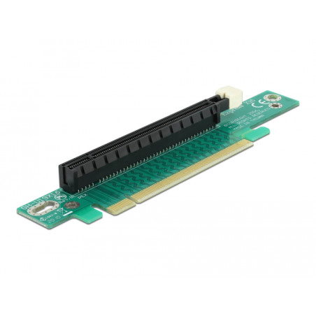 Delock Riser Karte PCI Express x16 - x16 90° links gewinkelt