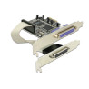 Delock PCI Express x1 Karte zu 2 x Parallel