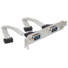 Delock PCI Express x1 Karte zu 4 x Seriell, 1 x Parallel