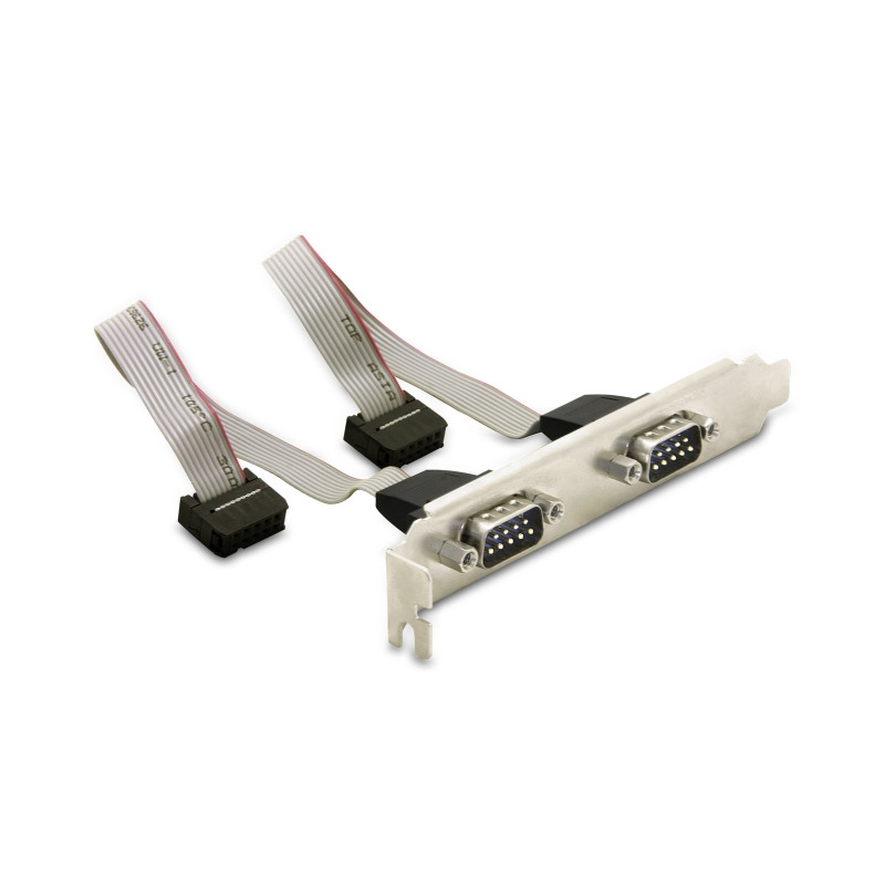 Delock PCI Express x1 Karte zu 4 x Seriell RS-232 mit Standard und Low Profile Slotblenden