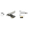 Delock PCI Express x1 Netzwerkkarte Gigabit LAN 1 x RJ45 RTL8111