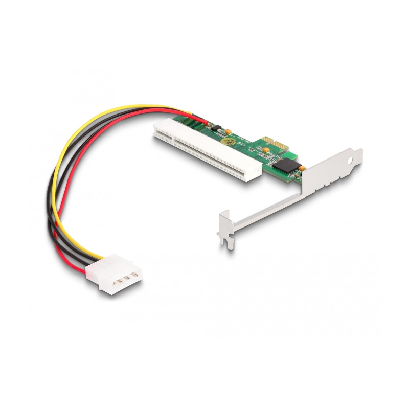 Delock Riser Karte PCI Express x1 zu 1 x PCI 32 Bit 5 V Slot