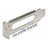 Delock Low Profile Slotblech mit D-Sub 25 Öffnung