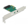 Delock PCI Express x1 Karte - Mini PCIe Slot + 3 RP-SMA Anschlüsse