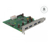 Delock USB 5 Gbps PCI Express x1 Karte zu 4 x extern Typ-A