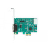 Delock PCI Express x1 Karte zu 1 x Seriell RS-232 High Speed 921K mit Spannungsversorgung