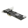 Delock PCI Express x4 Karte zu 4 x extern USB 5 Gbps Quad Channel - Low Profile Formfaktor