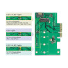 Delock PCI Express x4 Karte - 1 x intern NVMe M.2
