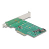 Delock PCI Express x4 Karte - 1 x intern NVMe M.2