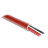 Delock Feuerfester Schutzschlauch silikonbeschichtet 1 m x 10 mm rot