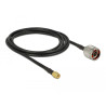 Delock Antennenkabel N Stecker zu SMA Stecker LMR/CFD200 2,5 m low loss