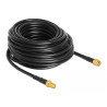 Delock Antennenkabel SMA Stecker - SMA Buchse CFD/RF200 15 m low loss